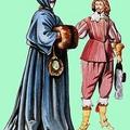 1640 г. Дама в капюшоне и маске и кавалер